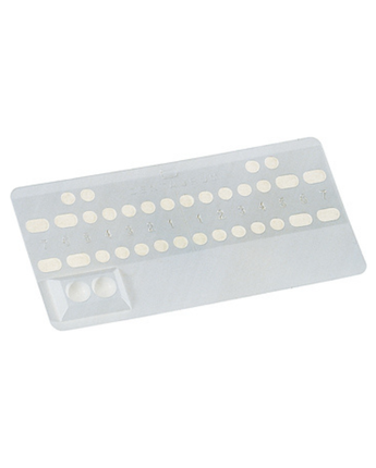 Dentaurum Bracket-Tray With Adhesive Tape, 50st