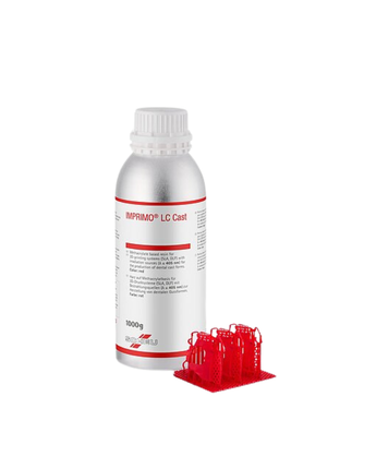 Scheu IMPRIMO® LC Cast, red, DLP / 385 nm