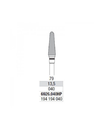 Edenta Fräs, Titanium Cut Coarse, 1st