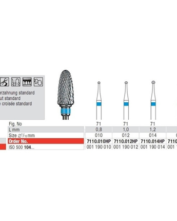 Edenta TC Cutter Cross Cut Coarse, 1st
