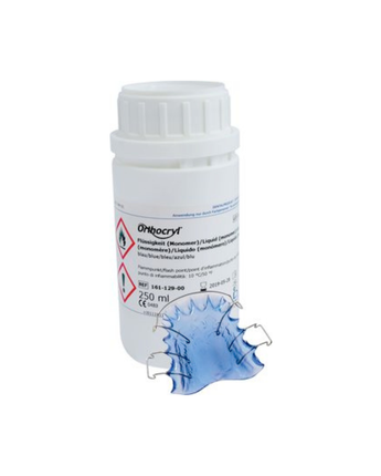 Dentaurum Orthocryl liquid, blue 250ml