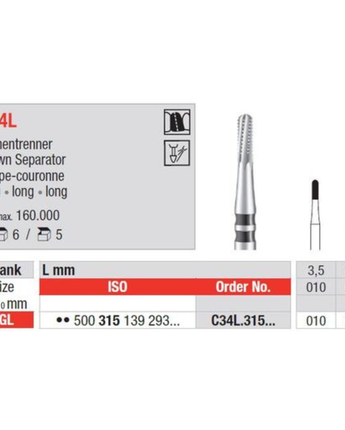 Edenta Kronseparator C34L