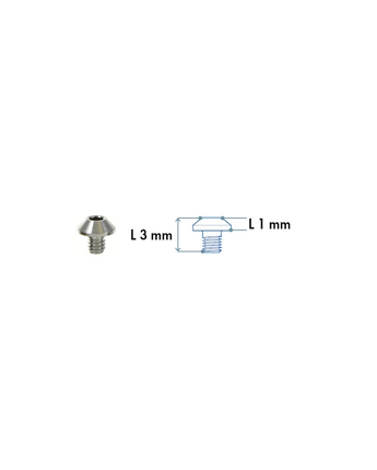 Leone® Tandregleringsskruv för TAD L2mm, 1st
