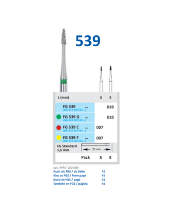 Horico Diamantfräs FG 539