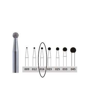 Horico Diamant HP Rundborr, 5pack H 001