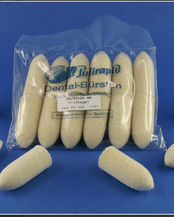 Polirapid Filtkägla 50x20, 12pack