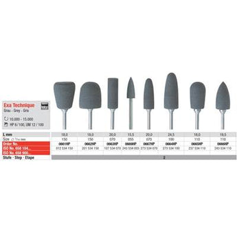 Edenta Exa Technique HP, Grå/Medium - 0662HP